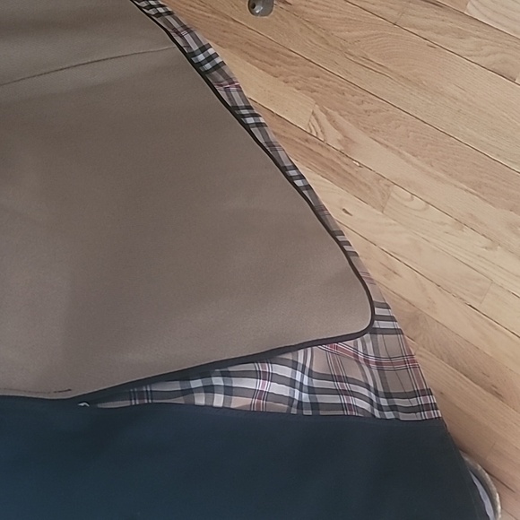 KUPPENHEIMER black trench coat wool lining size R44 belted rain and stain repell - Picture 11 of 15